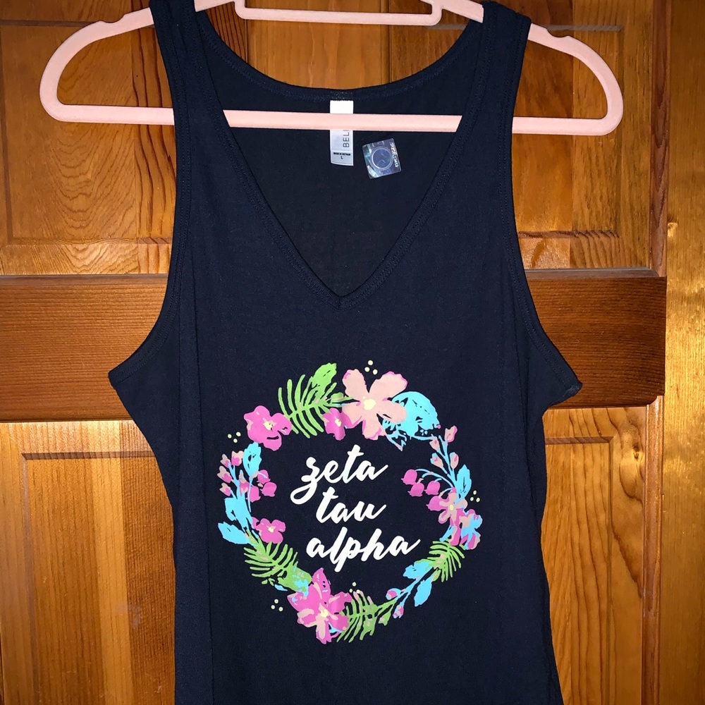 Zeta Tau Alpha (ZTA) Fashion Tank